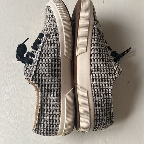 Superga 2750 Unisex Cotu Classic Lace-Up Black/White Sneakers Women’s 9 - Picture 6 of 12